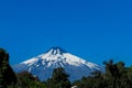 Volcano in Patagonia, Chile, The Ring of Fire Royalty Free Stock Photo